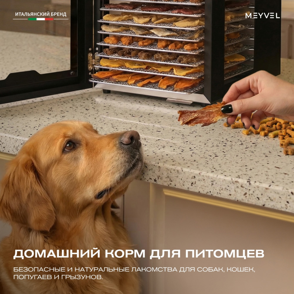 Дегидратор Meyvel MDH16-1S (Inox) фото