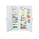Встраиваемые холодильники SIDE-BY-SIDE фото