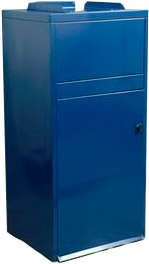 Мега-2 с порошковой покраской, с тележкой 120 л фото