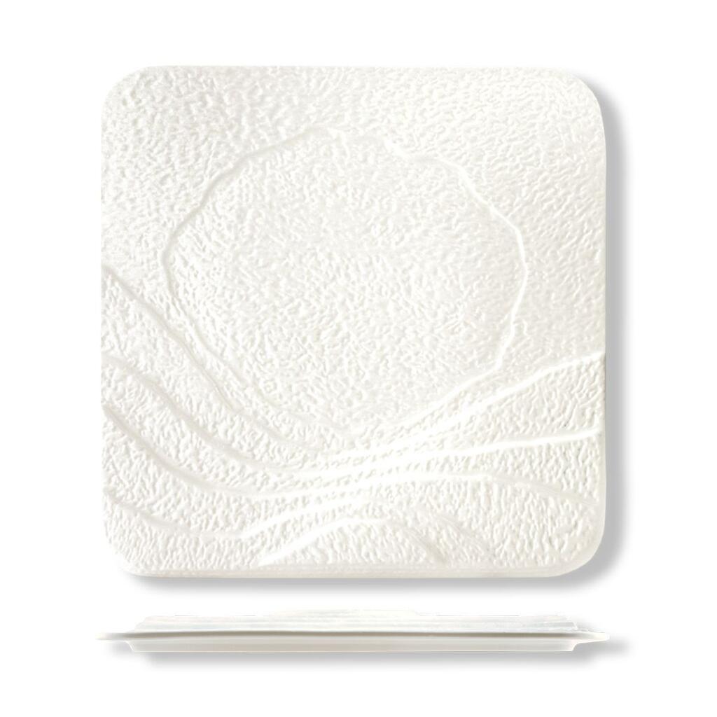 20*20 см белая фарфор Oyster фото