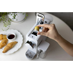 Капсульная кофемашина Bivio BV38 PLUS белый/серебро в Санкт-Петербурге, фото 6