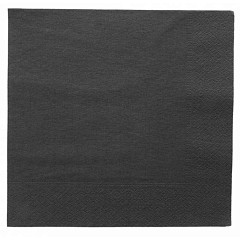 Салфетка бумажная двухслойная Garcia de Pou черная, 40*40 см, 100 шт в Санкт-Петербурге, фото