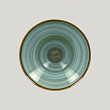 Тарелка глубокая RAK Porcelain Twirl Lagoon 320 мл, 23*8 см