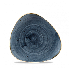 Тарелка мелкая треугольная Churchill Stonecast Blueberry SBBSTR71 19,2см, без борта в Санкт-Петербурге фото