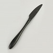 Нож столовый P.L. Proff Cuisine 23,5 см матовый черный PVD Alessi-Black