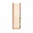 Пакет для хлеба с окном Garcia de Pou Feel Green 14+4*48 см, крафт-бумага, 250 шт/уп