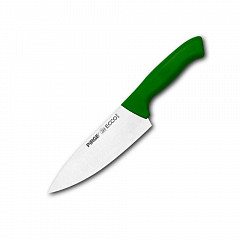 Нож поварской Pirge 16 см, зеленая ручка в Санкт-Петербурге, фото