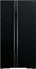 Холодильник Hitachi R-S702 PU2 GBK черное стекло в Санкт-Петербурге, фото