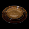 Тарелка без бортов Tvist 10,5'' 266мм, коричневый Madeira фото