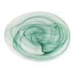Тарелка овальная P.L. Proff Cuisine 28*21 см Green Sky матовое стекло