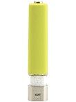 Мельница электрическая для соли Bisetti h 20 см, цвет салатовый, ELECTRIC
