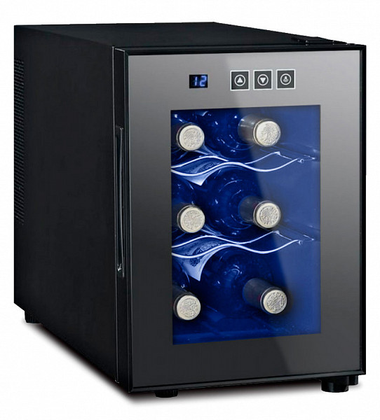 Винный шкаф монотемпературный Dunavox DAT-6.16C фото