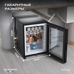 Шкаф холодильный барный Meyvel MMA-30BG в Санкт-Петербурге, фото 26