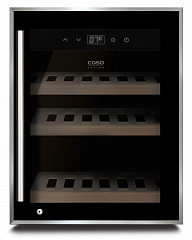 Винный шкаф монотемпературный Caso WineSafe 12 Black в Санкт-Петербурге фото