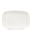 Блюдо прямоугольное Churchill CHEFS Stonecast Barley White SWHSOBL41