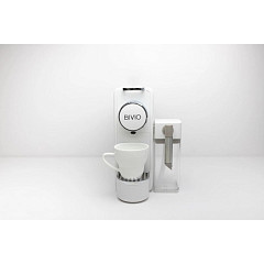 Капсульная кофемашина Bivio BV38 PLUS белый/серебро в Санкт-Петербурге, фото 5