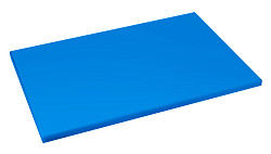 Доска разделочная Restola 500х350мм h18мм, полиэтилен, цвет синий 422111317 в Санкт-Петербурге, фото