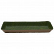 Салатник прямоугольный  53*16,2*6,5 см Green Banana Leaf пластик меламин