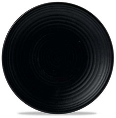 Тарелка мелкая Dudson 20,5 см, черная EVOJPC201 в Санкт-Петербурге, фото