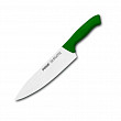 Нож поварской  21 см, зеленая ручка