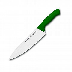 Нож поварской Pirge 21 см, зеленая ручка в Санкт-Петербурге, фото