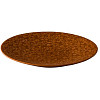 Тарелка мелкая Style Point Barcelona 21,5 см, цвет коричневый (QU31011) фото