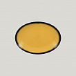 Блюдо овальное RAK Porcelain LEA Yellow 36 см (желтый цвет)