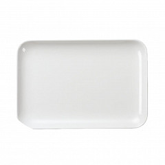 Блюдо прямоугольное с бортом P.L. Proff Cuisine 33,7*23,2*2,5 см White пластик меламин в Санкт-Петербурге фото