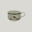 Чашка круглая штабелируемая RAK Porcelain Peppery 230 мл, серый цвет