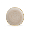 Тарелка мелкая Волна Churchill Stonecast Nutmeg Cream SNMSOG71 18,6см фото