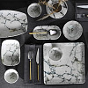 Тарелка безбортовая Kutahya Porselen Marble 21 см, мрамор NNTS21DU893313 фото