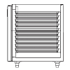 Стол морозильный Turbo Air KWF18-3P-700 фото