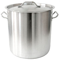 25л, 32x32 см, мерная шкала, индукция, нерж, тройное дно, X2752 фото