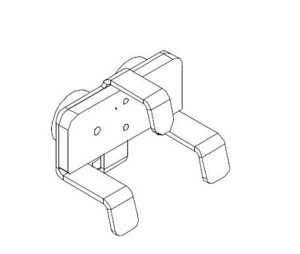 Регулируемая вилка в сборе Eureka для Atom арт.2582.5200M фото