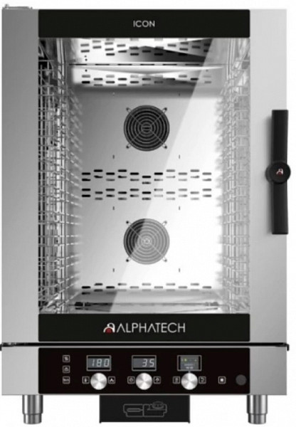 Пароконвектомат Alphatech ICON ICET101E+ICLD фото