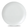 Тарелка мелкая без борта Churchill 26см, Vellum, цвет White полуматовый WHVMEV101