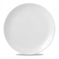 Тарелка мелкая без борта Churchill 26см, Vellum, цвет White полуматовый WHVMEV101 в Санкт-Петербурге, фото