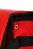 Термосумка на 2 пиццы Luxstahl 420х420х100 мм фольгированная большая красная с вентиляцией фото