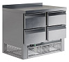 Холодильный стол Restoinox SHS-22GNE-B (нижн. расп. агр. 1дв.+4 ящ) фото