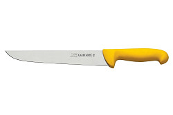 Нож поварской Comas 24 см, L 37,3 см, нерж. сталь / полипропилен, цвет ручки желтый, Carbon (10122) в Санкт-Петербурге, фото