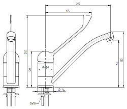 Смеситель Monolith R 0201020203 в Санкт-Петербурге, фото 2
