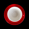 Чайная пара Corone 200мл, красный Gusto фото