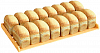 Комплект деревянных полок Atesy ШЗХ-С-1200.600-02-К (натуральный бук) фото
