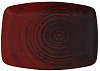 Блюдо прямоугольное Porland 27х19 см LYKKE RED (118427) фото