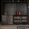 Винный шкаф двухзонный Dunavox DAU-39.121DB фото