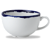 Чашка Dudson 340 мл, белая с синим кантом HVINCB281 фото