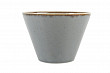 Чаша коническая Porland d 12 см h 8 см 400 мл фарфор цвет темно-серый Seasons (3682116)