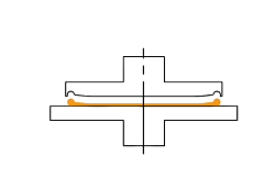 Пресс для пиццы Resto Italia FORMATRICE PER PIZZA C/BORDO RI33 в Санкт-Петербурге, фото 2