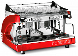 Рожковая кофемашина Royal Synchro 2gr 14l automatic красная в Санкт-Петербурге, фото