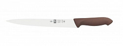 Нож для мяса Icel 25см, коричневый HORECA PRIME 28900.HR14000.250 в Санкт-Петербурге фото